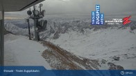 Archiv Foto Webcam Tiroler Zugspitzbahn: Bergstation 08:00