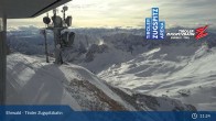 Archived image Webcam Tiroler Zugspitzbahn Top Station 10:00