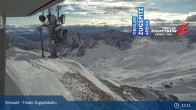 Archived image Webcam Tiroler Zugspitzbahn Top Station 12:00