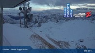 Archived image Webcam Tiroler Zugspitzbahn Top Station 16:00