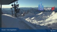 Archiv Foto Webcam Tiroler Zugspitzbahn: Bergstation 08:00