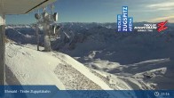 Archiv Foto Webcam Tiroler Zugspitzbahn: Bergstation 14:00