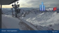 Archived image Webcam Tiroler Zugspitzbahn Top Station 08:00