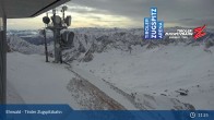 Archived image Webcam Tiroler Zugspitzbahn Top Station 10:00