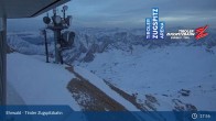 Archiv Foto Webcam Tiroler Zugspitzbahn: Bergstation 18:00