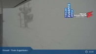 Archiv Foto Webcam Tiroler Zugspitzbahn: Bergstation 10:00