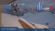 Archiv Foto Webcam Tiroler Zugspitzbahn: Bergstation 20:00