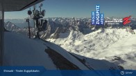 Archiv Foto Webcam Tiroler Zugspitzbahn: Bergstation 07:00