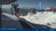 Archiv Foto Webcam Tiroler Zugspitzbahn: Bergstation 08:00
