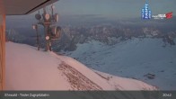 Archiv Foto Webcam Tiroler Zugspitzbahn: Bergstation 02:00