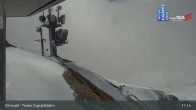 Archived image Webcam Tiroler Zugspitzbahn Top Station 10:00