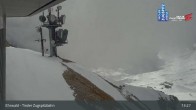 Archived image Webcam Tiroler Zugspitzbahn Top Station 12:00