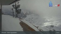 Archived image Webcam Tiroler Zugspitzbahn Top Station 14:00