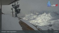 Archived image Webcam Tiroler Zugspitzbahn Top Station 16:00