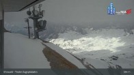 Archiv Foto Webcam Tiroler Zugspitzbahn: Bergstation 08:00