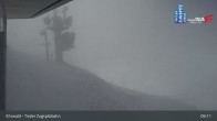 Archiv Foto Webcam Tiroler Zugspitzbahn: Bergstation 08:00