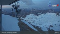 Archiv Foto Webcam Tiroler Zugspitzbahn: Bergstation 04:00
