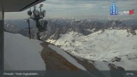 Archiv Foto Webcam Tiroler Zugspitzbahn: Bergstation 07:00