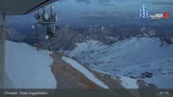 Archiv Foto Webcam Tiroler Zugspitzbahn: Bergstation 20:00
