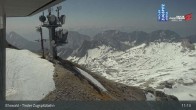 Archived image Webcam Tiroler Zugspitzbahn Top Station 10:00