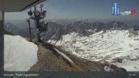 Archived image Webcam Tiroler Zugspitzbahn Top Station 10:00