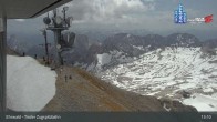 Archiv Foto Webcam Tiroler Zugspitzbahn: Bergstation 12:00