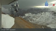 Archiv Foto Webcam Tiroler Zugspitzbahn: Bergstation 14:00