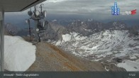 Archiv Foto Webcam Tiroler Zugspitzbahn: Bergstation 16:00