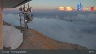 Archiv Foto Webcam Tiroler Zugspitzbahn: Bergstation 03:00