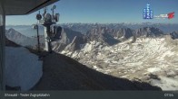 Archiv Foto Webcam Tiroler Zugspitzbahn: Bergstation 07:00