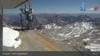 Archiv Foto Webcam Tiroler Zugspitzbahn: Bergstation 14:00