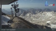 Archiv Foto Webcam Tiroler Zugspitzbahn: Bergstation 08:00
