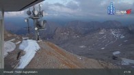 Archiv Foto Webcam Tiroler Zugspitzbahn: Bergstation 20:00