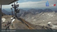 Archiv Foto Webcam Tiroler Zugspitzbahn: Bergstation 10:00