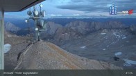 Archiv Foto Webcam Tiroler Zugspitzbahn: Bergstation 02:00