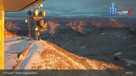 Archiv Foto Webcam Tiroler Zugspitzbahn: Bergstation 04:00