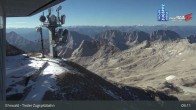Archiv Foto Webcam Tiroler Zugspitzbahn: Bergstation 08:00