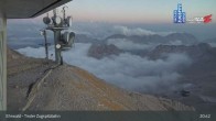 Archiv Foto Webcam Tiroler Zugspitzbahn: Bergstation 00:00