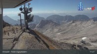 Archiv Foto Webcam Tiroler Zugspitzbahn: Bergstation 10:00