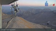 Archiv Foto Webcam Tiroler Zugspitzbahn: Bergstation 20:00