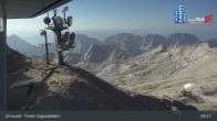 Archiv Foto Webcam Tiroler Zugspitzbahn: Bergstation 08:00