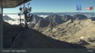 Archived image Webcam Tiroler Zugspitzbahn Top Station 14:00