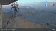 Archived image Webcam Tiroler Zugspitzbahn Top Station 02:00