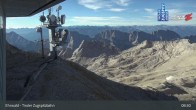 Archiv Foto Webcam Tiroler Zugspitzbahn: Bergstation 07:00