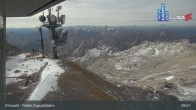 Archiv Foto Webcam Tiroler Zugspitzbahn: Bergstation 02:00