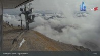 Archiv Foto Webcam Tiroler Zugspitzbahn: Bergstation 14:00
