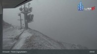 Archiv Foto Webcam Tiroler Zugspitzbahn: Bergstation 09:00