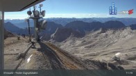 Archiv Foto Webcam Tiroler Zugspitzbahn: Bergstation 10:00