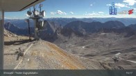 Archiv Foto Webcam Tiroler Zugspitzbahn: Bergstation 14:00