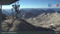 Archiv Foto Webcam Tiroler Zugspitzbahn: Bergstation 09:00